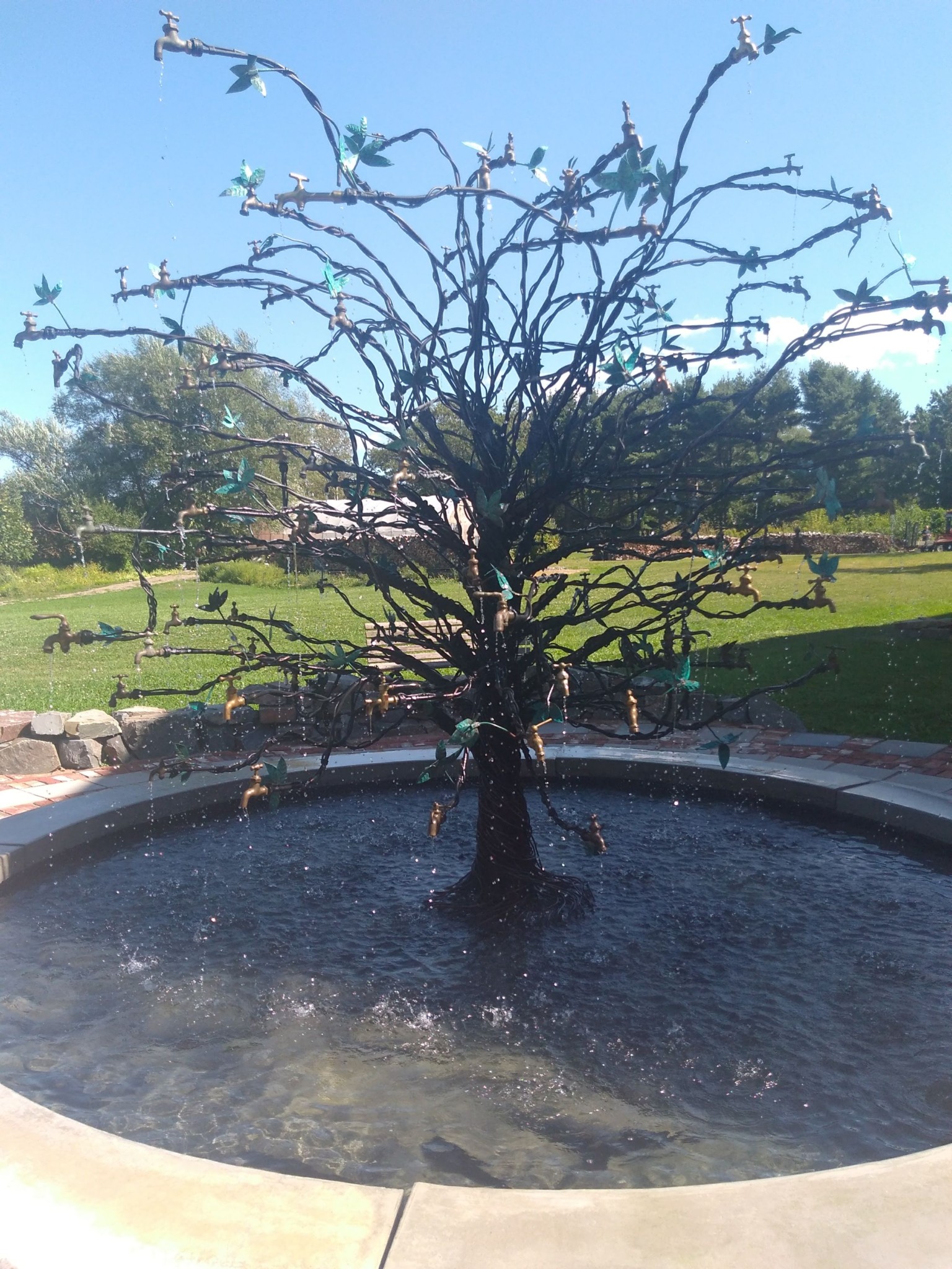 Faucet Fountain In Port Williams Valley Family Fun